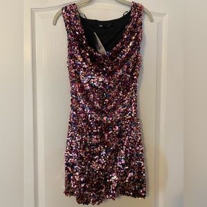 Zara Sequin Mini Dress